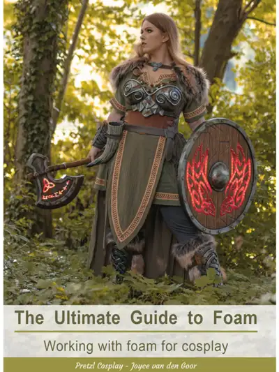 pretzl cosplay book learning tips tricks EVA foam how to work with как да работим с ева пяна стелка претзл английски език косплей книга учим помагало начинаещи