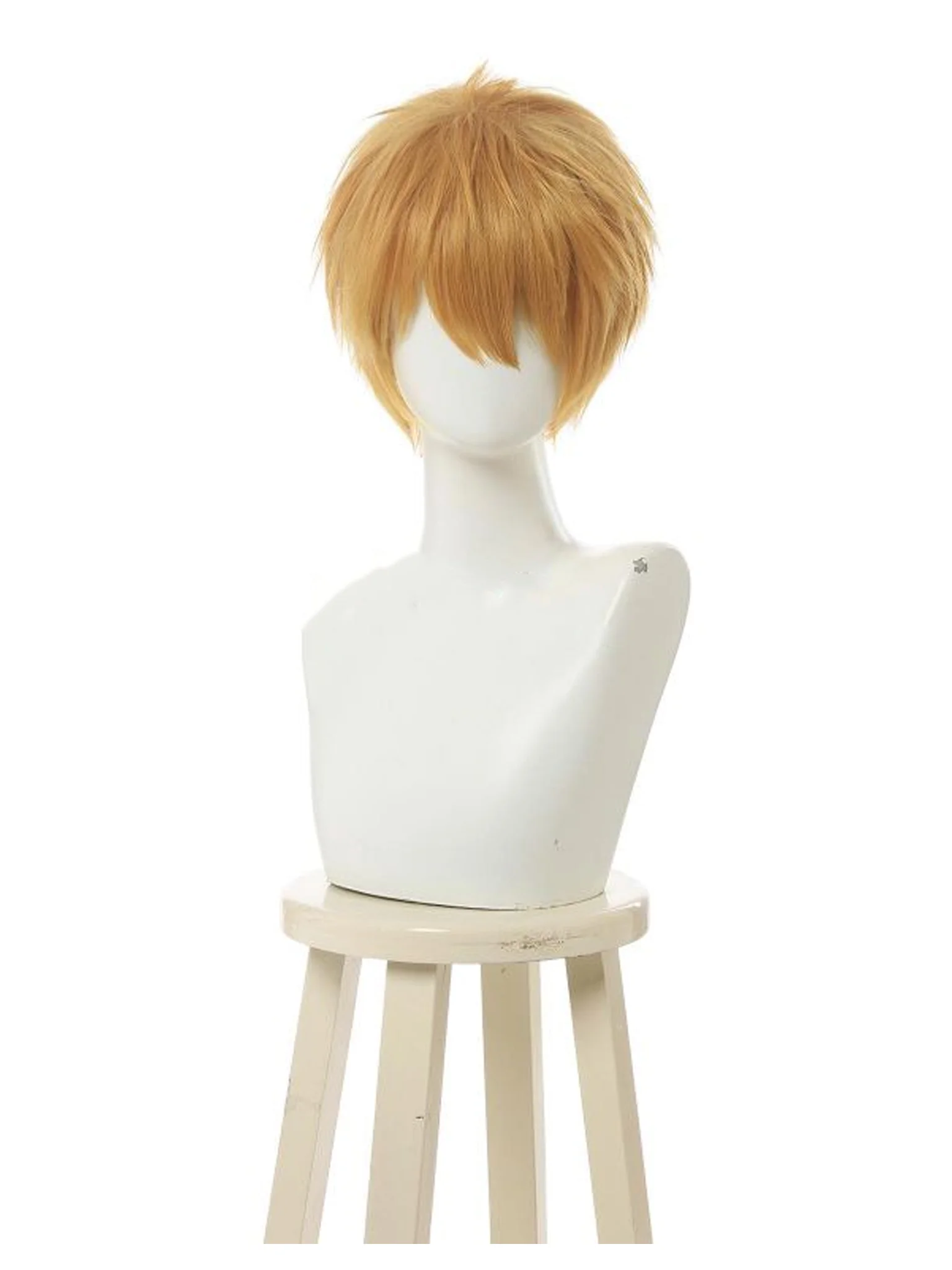 toilet bound hanako-kun cosplay wig minamoto kou косплей перука минамото коу къса руса ханако кун