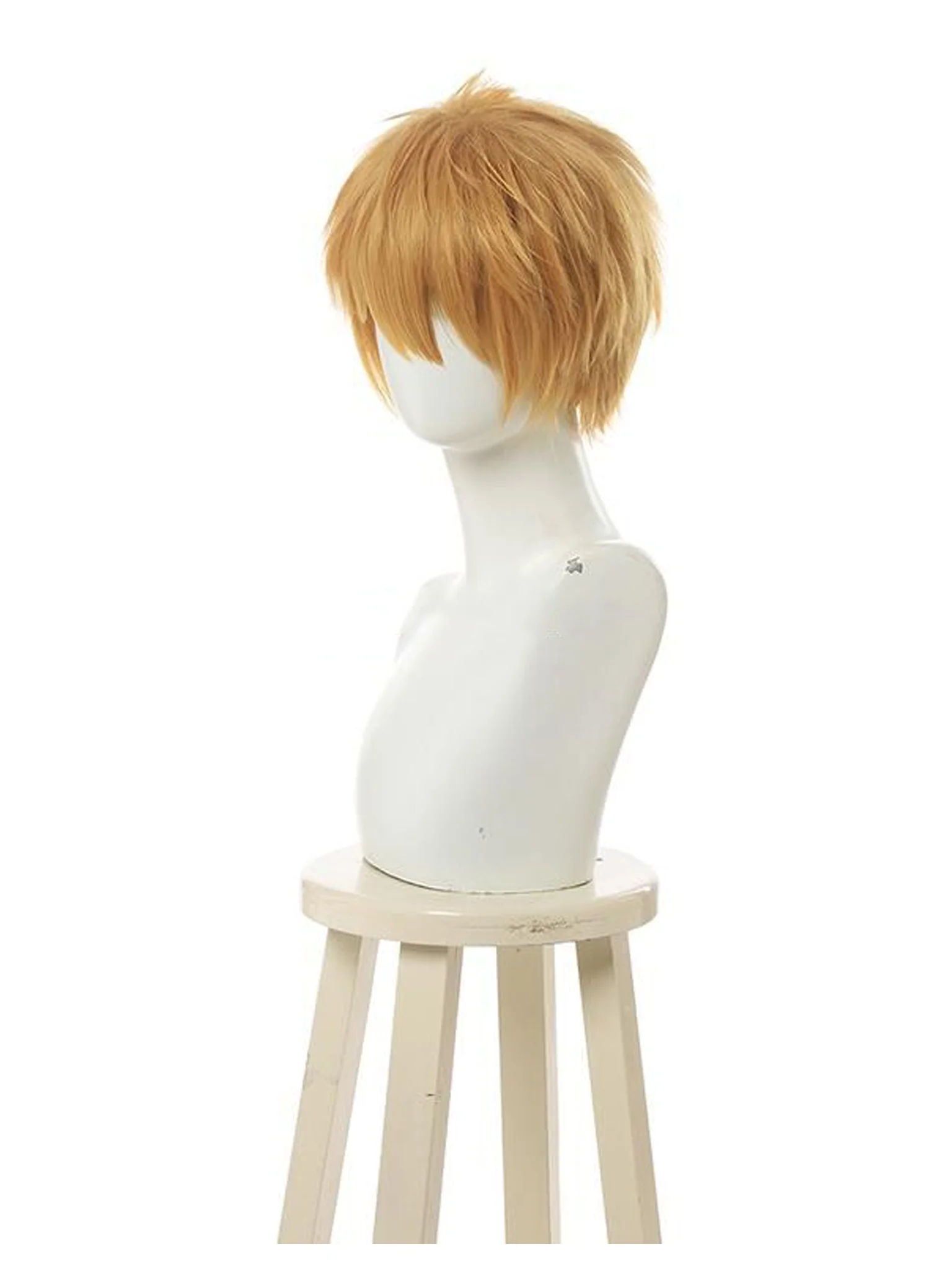 toilet bound hanako-kun cosplay wig minamoto kou косплей перука минамото коу къса руса ханако кун