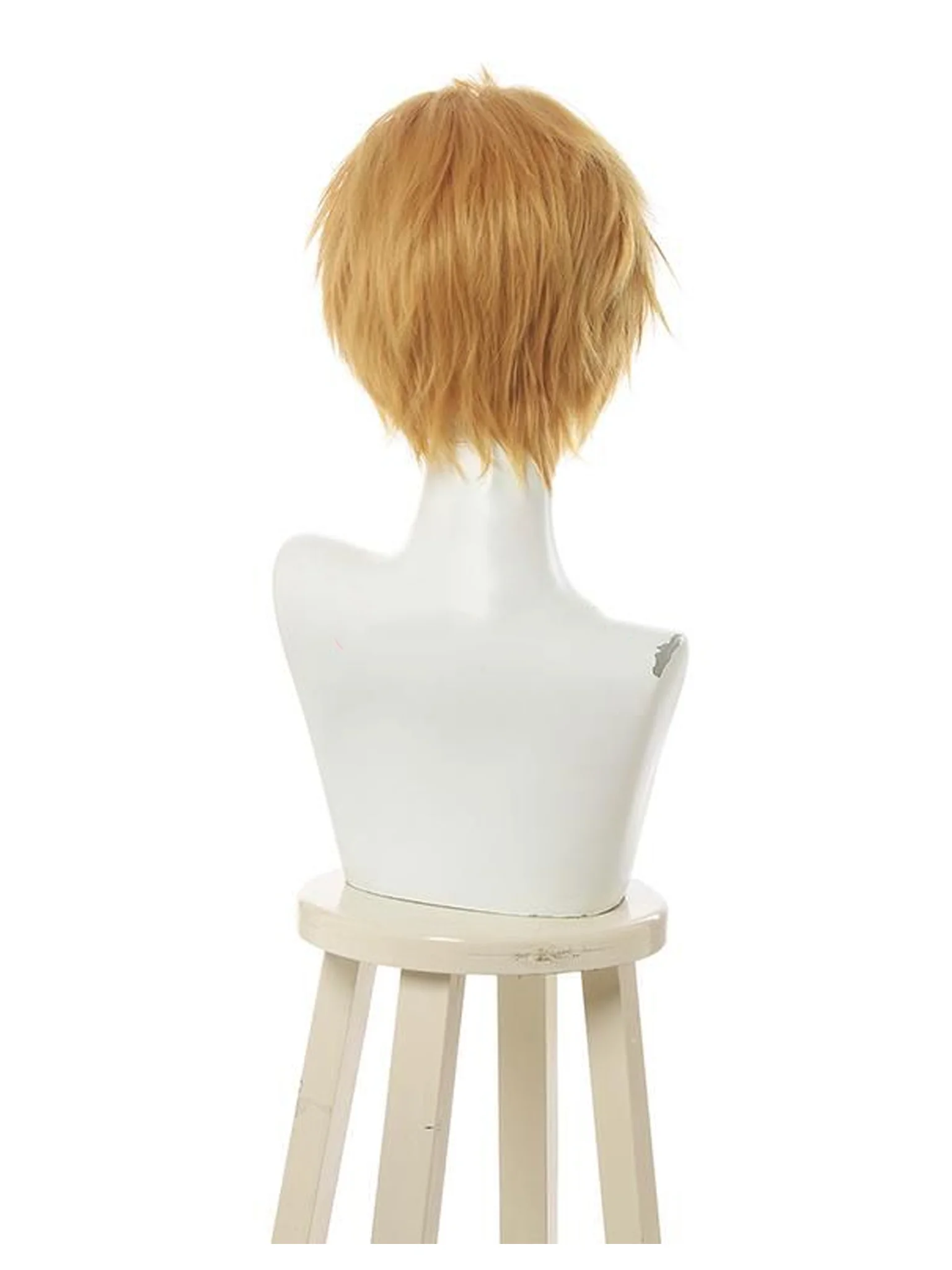 toilet bound hanako-kun cosplay wig minamoto kou косплей перука минамото коу къса руса ханако кун