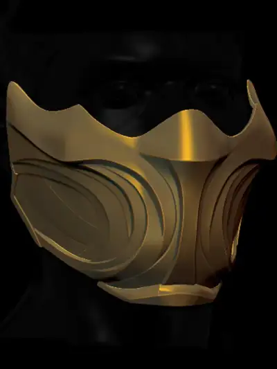 Mortal Kombat 1 - Scorpion маска
