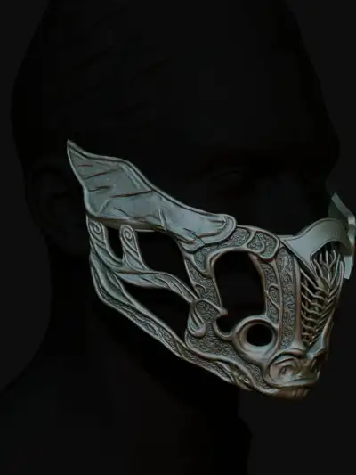 Mortal Kombat - Sub Zero 2021 маска
