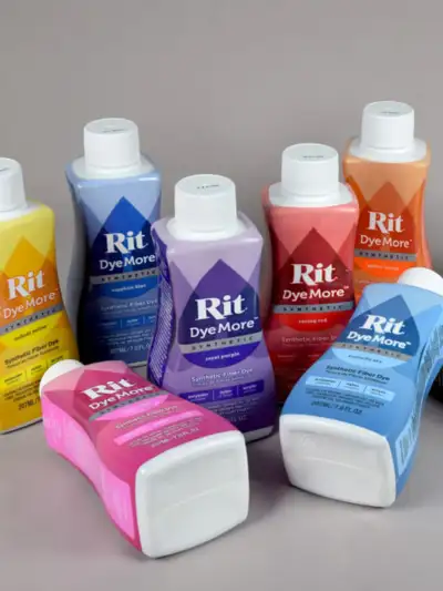 течна тексислна боя RitDye, приложима за синтетични материи, перуки, найлон